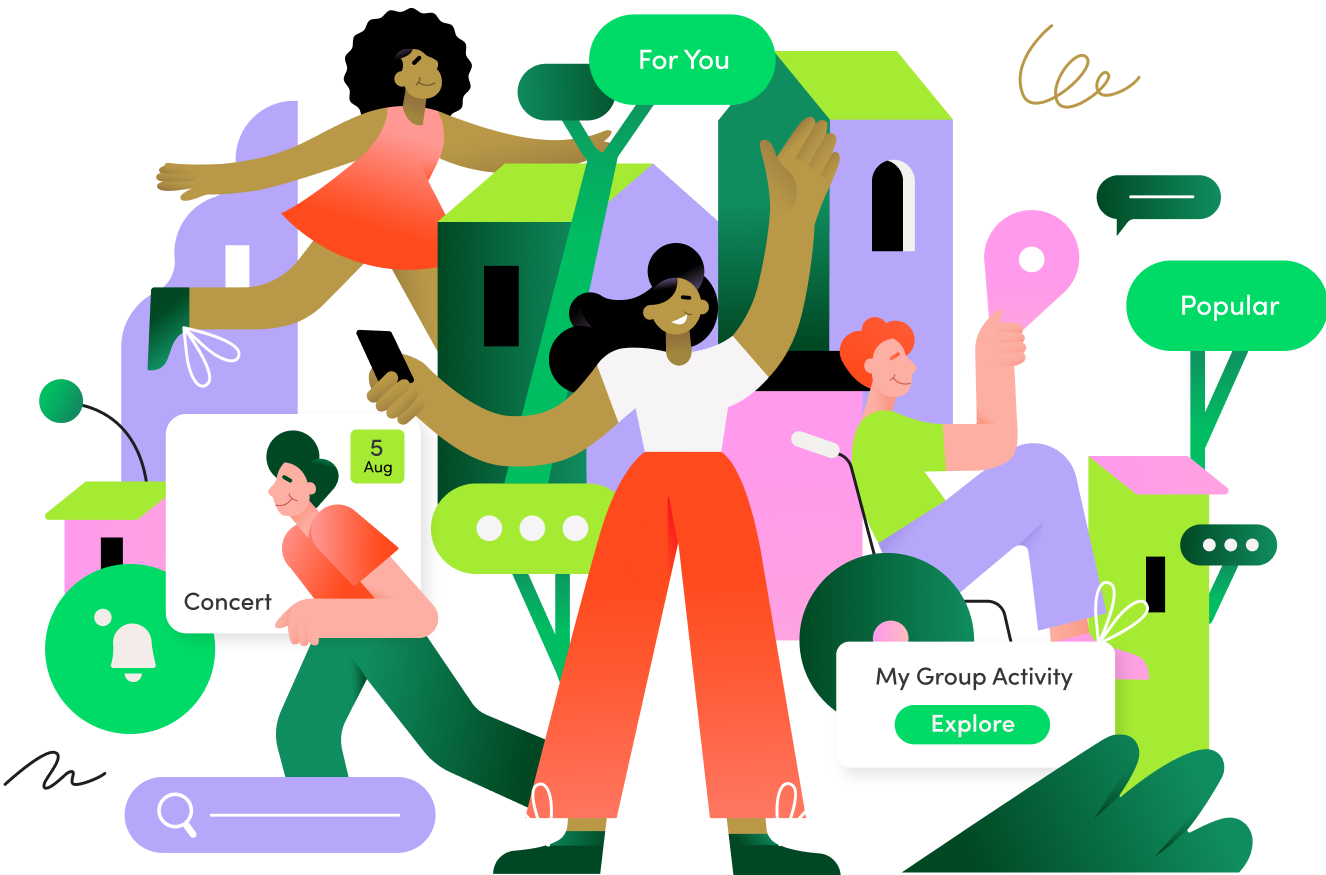 People in the community